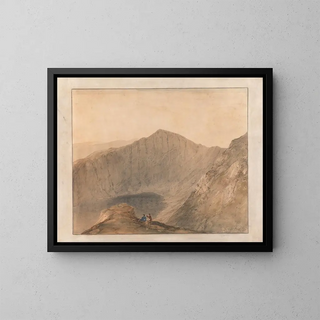 Cader Idris - Samuel Davis — framed artwork on a wall