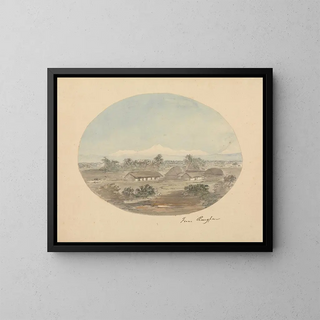 Rungpore to Rangpur - Samuel Davis — framed artwork on a wall