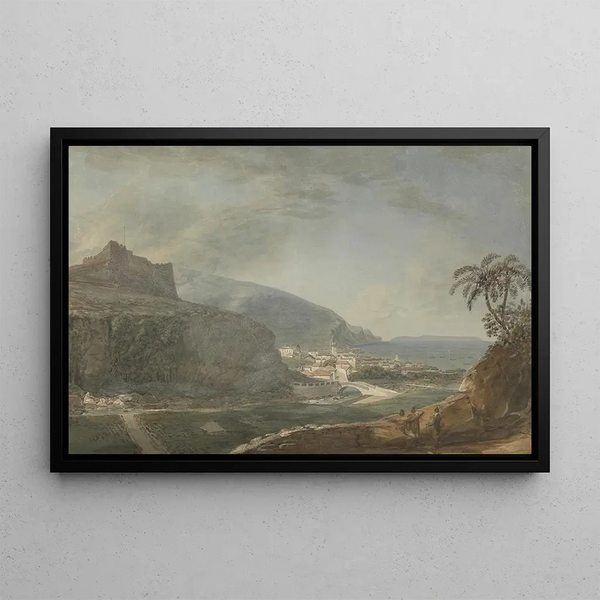 Château de Funchal Del Oiso Madeira - Samuel Davis — framed artwork on a wall