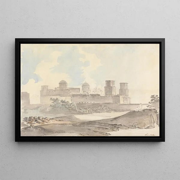 Hurdum - Samuel Davis — framed artwork on a wall