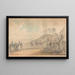 March of the Troops in India - Samuel Davis — framed artwork on a wall