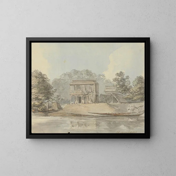 Murshidabad - Samuel Davis — framed artwork on a wall