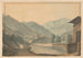 Mountain Landscape with Buildings and River - Samuel Davis — artwork view