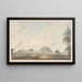 Fort Occupé Painting - Samuel Davis — framed artwork on a wall