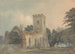 Old Church of St Lawrence Ayot St Lawrence Hertfordshire - Samuel Davis — artwork view