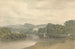 River scene with an unidentified country house - Samuel Davis — artwork view