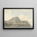 Siccre Gully - Samuel Davis — framed artwork on a wall