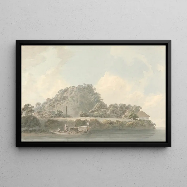 Siccre Gully - Samuel Davis — framed artwork on a wall