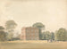 Side view of the Ayot house, Hertfordshire - Samuel Davis — artwork view