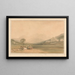 Snowdon from Capel Curig - Samuel Davis — framed artwork on a wall