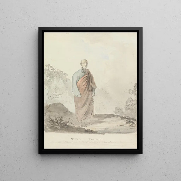 Tasee Punchou Tashi Phuntso - Samuel Davis — framed artwork on a wall
