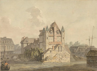 La Fin du pont ruiné à Rouen - Samuel Davis — artwork view