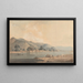 Le Hurduar regardant en amont de la rivière - Samuel Davis — framed artwork on a wall