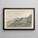 View at Sainte-Hélène - Samuel Davis — framed artwork on a wall