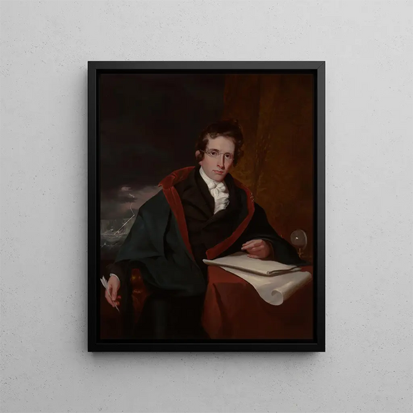 Alexandre Metcalf Fisher - Samuel Finley Breese Morse — framed artwork on a wall