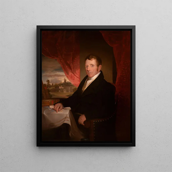 George Clarke - Samuel Finley Breese Morse — framed artwork on a wall