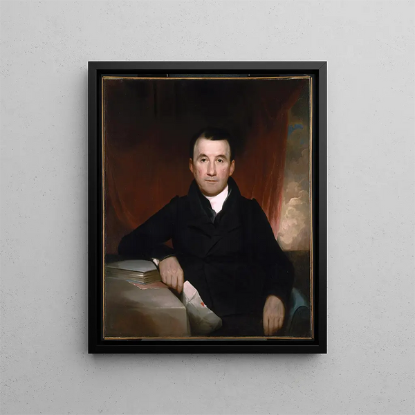 Jonas Platt - Samuel Finley Breese Morse — framed artwork on a wall
