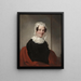 Lydia Coit Terry Mme Eliphalet Terry - Samuel Finley Breese Morse — framed artwork on a wall