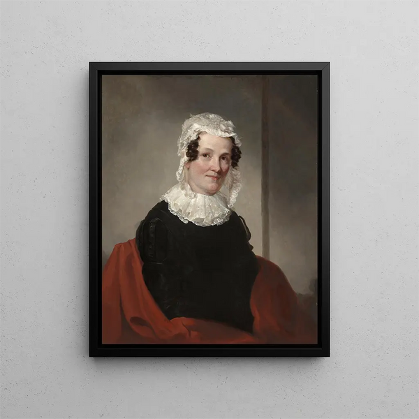 Lydia Coit Terry Mme Eliphalet Terry - Samuel Finley Breese Morse — framed artwork on a wall