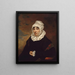 Portrait of Mrs. John Earnest Poyas - Samuel Finley Breese Morse — framed artwork on a wall