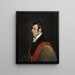 Self-portrait - Samuel Finley Breese Morse — framed artwork on a wall