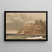Bold Promontory on Baring Island - Samuel Gurney Cresswell — framed artwork on a wall