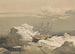 Position critique du HMS Investigator sur la côte nord de l'île Baring le 20 août 1851 - Samuel Gurney Cresswell — artwork view