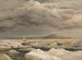 the First land discovery by HMS Investigator - Samuel Gurney Cresswell — artwork view