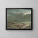 HMS Investigator dans les glaces - Samuel Gurney Cresswell — framed artwork on a wall