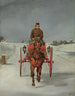 The Postal Chariot in Winter - Samuel Henry Alken — artwork view