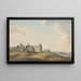 Haverfordwest Pembrokeshire - Samuel Hieronymus Grimm — framed artwork on a wall
