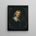 Portrait of a Man - Samuel Hoffmann — framed artwork on a wall
