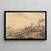 Fox Hunt in Defeat - Samuel Howitt — framed artwork on a wall