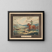 Shooting at the pheasant - Samuel Howitt — framed artwork on a wall