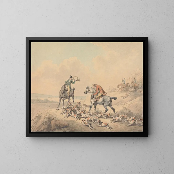 La Mort - Samuel Howitt — framed artwork on a wall