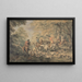 The Hunt - Samuel Howitt — framed artwork on a wall