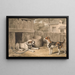 The Playful Dog - Samuel Howitt — framed artwork on a wall