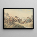 The Cornered Tiger - Samuel Howitt — framed artwork on a wall