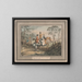 Jette le plateau dans le fossé derrière toi - Samuel Howitt — framed artwork on a wall