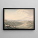 Landscape Valley with Sheep - Samuel Howitt — framed artwork on a wall