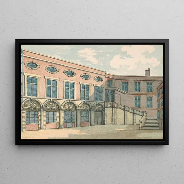 Brewers Hall - Samuel Ireland — framed artwork on a wall