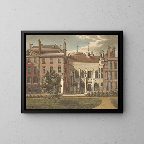 Temple intérieur - Samuel Ireland — framed artwork on a wall