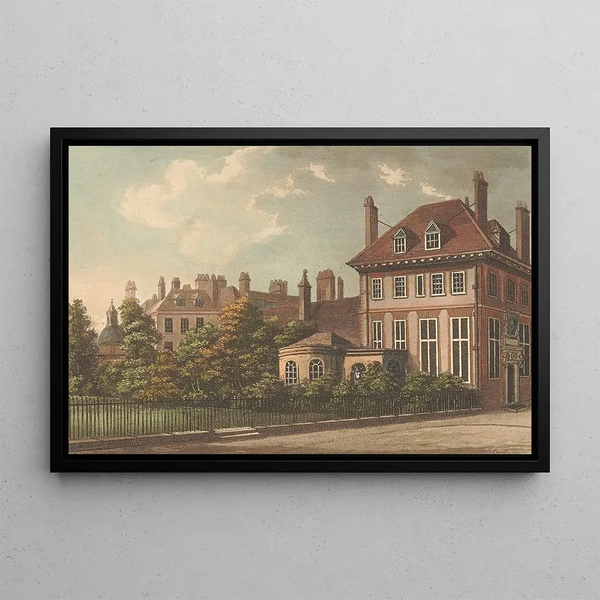 New Inn - Samuel Ireland — framed artwork on a wall