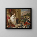 Study for Liberty displaying the Arts and the Sciences - Samuel Jennings — framed artwork on a wall
