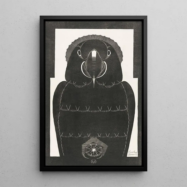 Ara - Samuel Jessurun de Mesquita — framed artwork on a wall