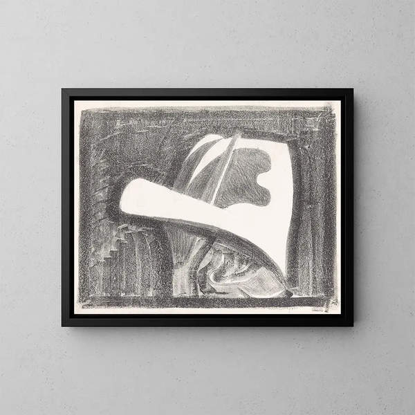 Aronskelk - Samuel Jessurun de Mesquita — framed artwork on a wall