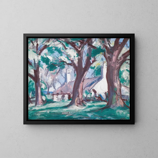 Kirkcudbright Painting - Samuel John Peploe — framed artwork on a wall