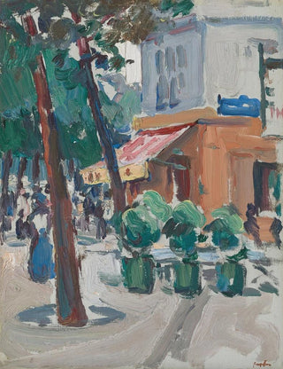 Samuel John Peploe - Luxembourg Gardens Paris.webp