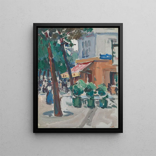 Samuel John Peploe - Luxembourg Gardens Paris.webp