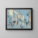Paris Plage - Samuel John Peploe — framed artwork on a wall
